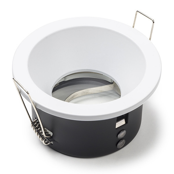 LED infälld armatur GU10 | Ø 75mm | IP65 | vit [123ink] TS6261-MW LDR08020 - 1