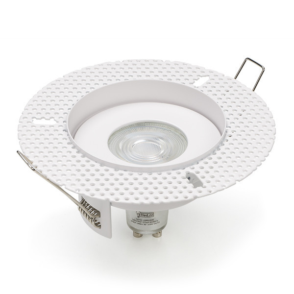 LED infälld armatur GU10 | Ø 80mm | IP20 | vit [123ink] TS6967-MW LDR08028 - 2