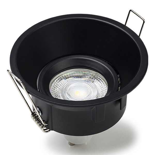 LED infälld armatur GU10 | Ø 85mm | IP20 | svart [123ink] TS6726-MB LDR08007 - 2