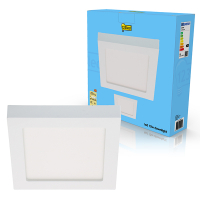 LED infälld downlight fyrkantig | 22.7 x 22.7cm | 3000-6000K | 15W | dimbar [123ink] 810385L123 LDR02024