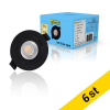 LED infälld spotlight Ø68mm dimbar | 2000-2700K | svart | 5.5W [123ink] 6st LDR01975 - 1