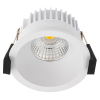 LED infälld spotlight Ø68mm dimbar | 2700K | vit | IP44 | 6W [123ink] LDR02142 - 1