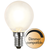 LED lampa | E14 | P45 | frostad | 2700K | 4W (32W) | dimbar