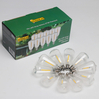 LED lampa E12 dimbar | ST38 Edison | för ljusslinga [123ink] 10st LDR08589