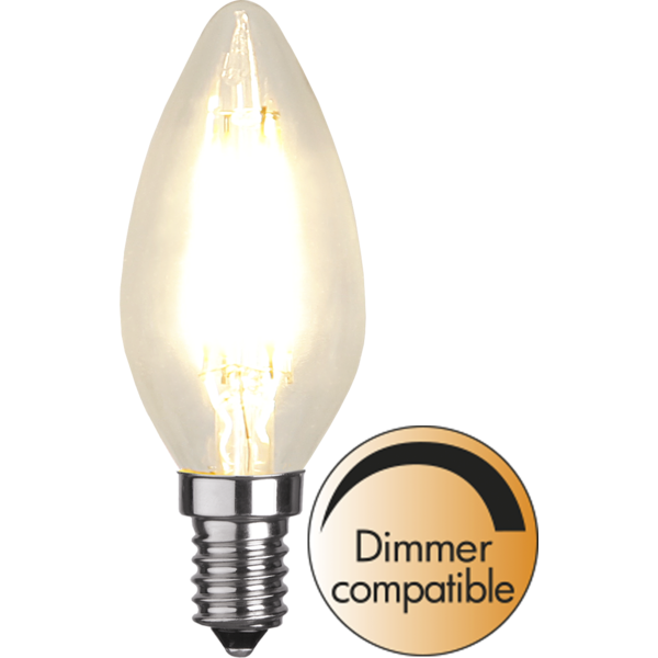 LED lampa E14 | C35 | 4.2W | dimbar [Star Trading] 351-03-1 361469 - 1