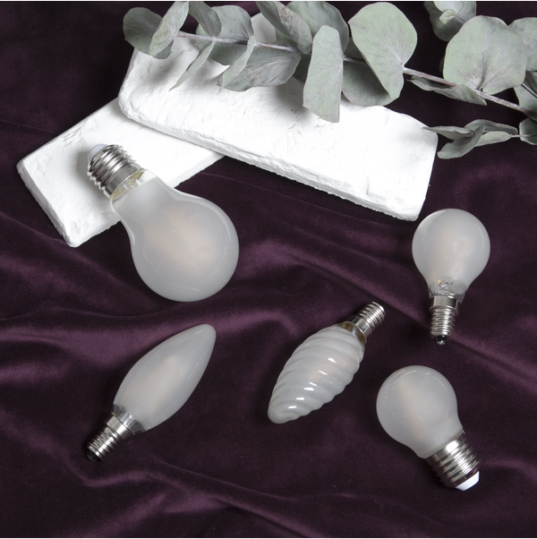 LED lampa E14 | C35 | frostad | 2700K | 1.5W [Star Trading] 350-11-1 361450 - 2