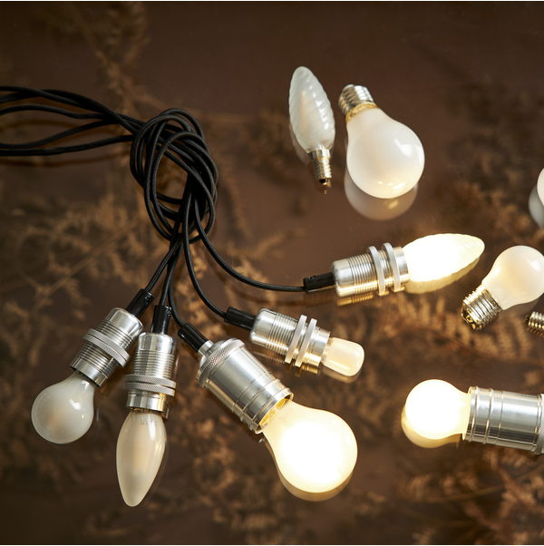 LED lampa E14 | C35 | frostad | 2700K | 4W | dimbar [Star Trading] 350-13-1 361752 - 2