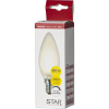 LED lampa E14 | C35 | frostad | 2700K | 4W | dimbar [Star Trading] 350-13-1 361752 - 3