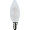 LED lampa E14 | C35 | frostad | 2700K | 4W | dimbar [Star Trading] 350-13-1 361752 - 4
