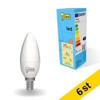 LED lampa E14 | C35 | frostad | 4000K | 2.5W 6st [123ink]  LDR01853