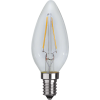 LED lampa E14 | C35 | klar | 2700K | 1.5W