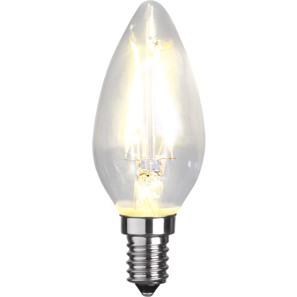 LED lampa E14 | C35 | klar | 2700K | 2W 351-01 361448 - 2