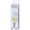 LED lampa E14 | C35 | klar | 3W [Star Trading] 361-56 361748 - 3