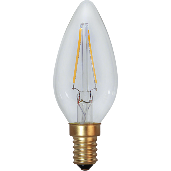 LED lampa E14 | C35 | soft glow | 2100K | 1.5W [Star Trading] 353-01-1 361452 - 1