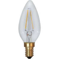LED lampa E14 | C35 | soft glow | 2100K | 1.5W 353-01-1 361452