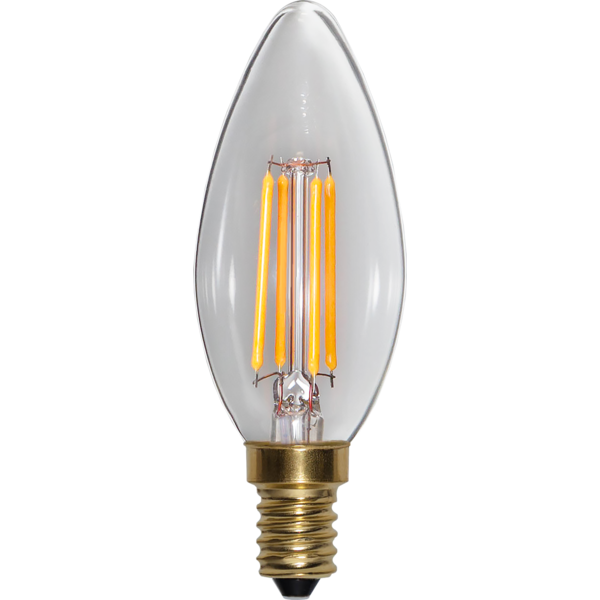 LED lampa E14 | C35 | soft glow | 4W | 3-stegs dimbar 354-83-1 361754 - 4