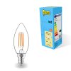 LED lampa E14 | C35 klar | 2700K | 4.5W (40W) [123ink]