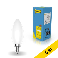 LED lampa E14 | C35 matt | 2700K | 4.5W (40W) dimbar [123ink] 6st LDR01867