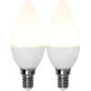 LED lampa E14 | C37 | 3W | 2st