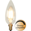 LED lampa E14 | C45 | soft glow | 3W | dimbar $$ 338-81-1 361758 - 1