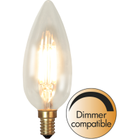 LED lampa E14 | C45 | soft glow | 3W | dimbar [Star Trading]⭐ 338-81-1 361758