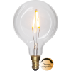 LED lampa E14 | G80 | soft glow | 1.5W | dimbar [Star Trading]