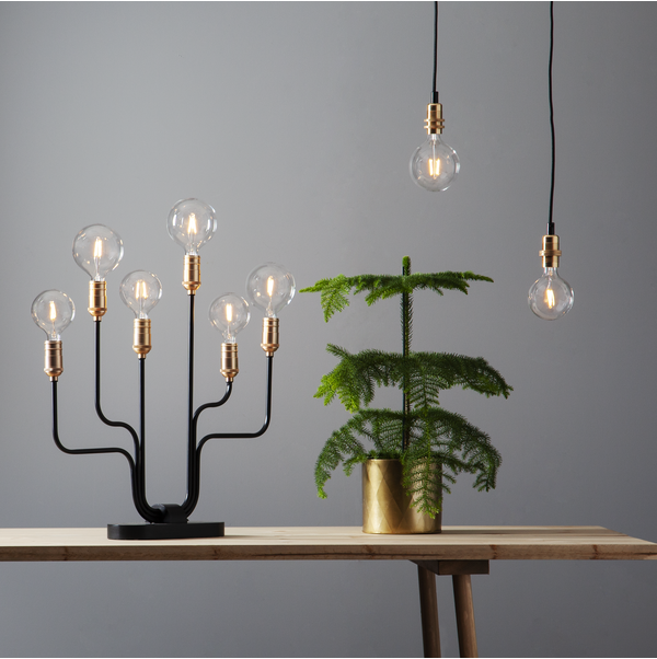 LED lampa E14 | G80 | soft glow | 1.5W | dimbar [Star Trading] 355-60-1 361760 - 2