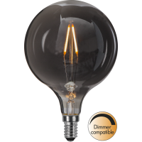 LED lampa E14 | G95 | decoled smoke | 1.5W | dimbar [Star Trading]⭐ 355-63 361761
