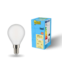 LED lampa E14 | P45 | frostad | 2700K | 2.5W | dimbar [123ink]  LDR01908