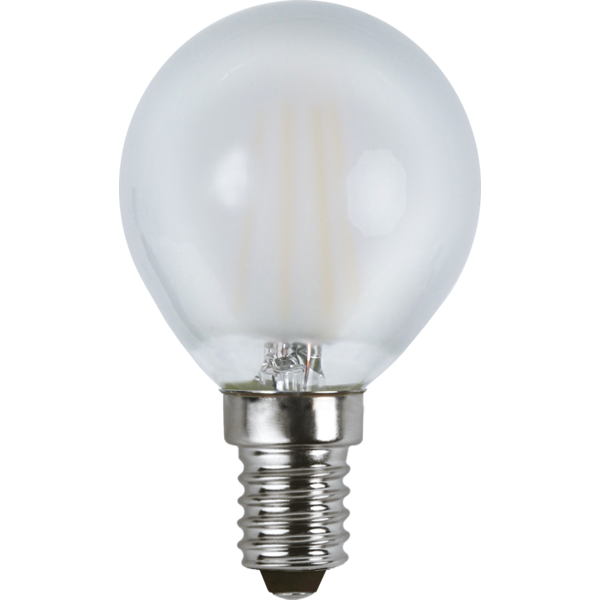 LED lampa E14 | P45 | frostad | 2700K | 4W 350-25 361461 - 4