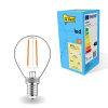 LED lampa E14 | P45 | klar | 2700K | 2.5W [123ink]
