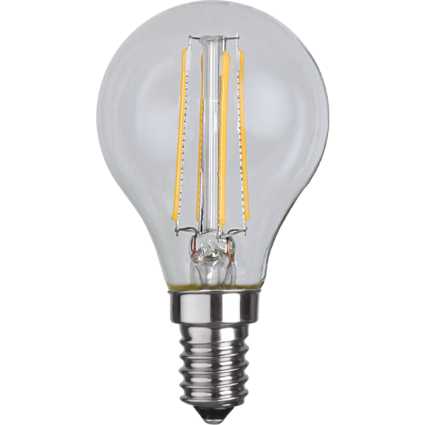 LED lampa E14 | P45 | klar | 2700K | 4W 351-25 361240 - 1