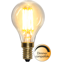 LED lampa E14 | P45 | soft glow | 2100K | 4W | dimbar [Star Trading] 353-15-1 361465