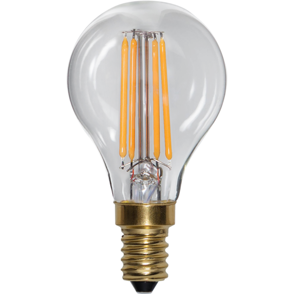 LED lampa E14 | P45 | soft glow | 4W | 3-stegs dimbar [Star Trading] 354-81-1 361770 - 4