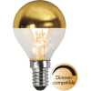 LED lampa E14 | P45 | top coated guld | 2700K | 3.5W | dimbar [Star Trading] 352-93-1 361772 - 1