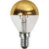 LED lampa E14 | P45 | top coated guld | 2700K | 3.5W | dimbar [Star Trading] 352-93-1 361772 - 3