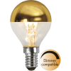 LED lampa E14 | P45 | top coated guld | 2700K | 3.5W | dimbar