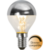 LED lampa E14 | P45 | top coated silver | 2700K | 3.5W | dimbar [Star Trading] 352-91-1 361771 - 1