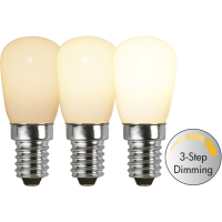 LED lampa E14 | ST26 | 2W | 3-stegs dimbar [Star Trading] 375-88 361782