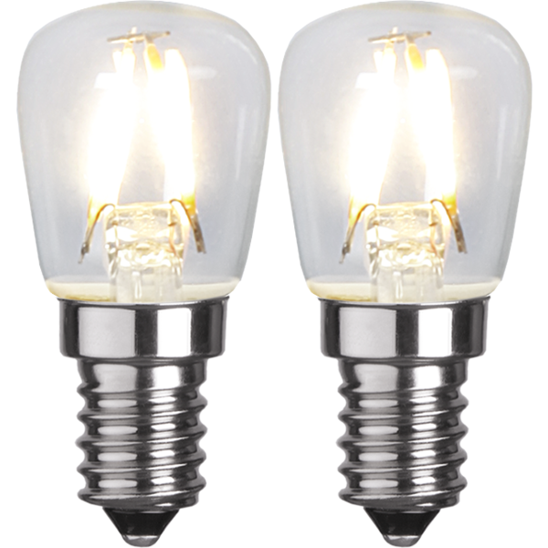 LED lampa E14 | ST26 | klar | 1.3W | 2st 352-41-2 361467 - 1