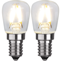 LED lampa E14 | ST26 | klar | 1.3W | 2st 352-41-2 361467