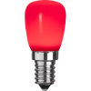 LED lampa E14 | ST26 | utomhus | röd | 0.9W [Star Trading]