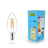 LED lampa E14 dimbar | C35 | 2200-2700K | 2.5W (25W) [123ink] LDR02068
