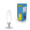 LED lampa E14 dimbar | C35 matt | 2700K | 4.5W (40W) [123ink] LDR01866 - 1