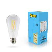 LED lampa E27 | ST64 klar | 2200-2700K | 7W (60W) | dimbar [123ink] LDR02118