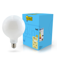 LED lampa E27 dimbar | G125 matt | 2700K | 7W (60W) [123ink] LDR02106