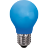 LED lampa E27 | A55 | Blå | utomhus | 0.9W [Star Trading]