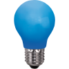 LED lampa E27 | A55 | Blå | utomhus | 0.9W