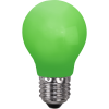 LED lampa E27 | A55 | Grön | utomhus | 0.9W [Star Trading]