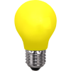 LED lampa E27 | A55 | Gul | utomhus | 0.9W [Star Trading]